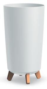 Prosperplast Květináč GRACIA TUBUS SLIM 23,9cm bílý