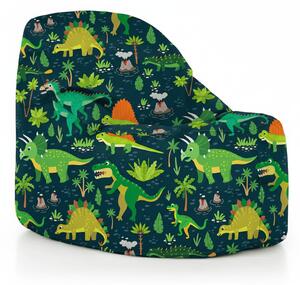 SakyPaky sedací vak Klííídek Dino