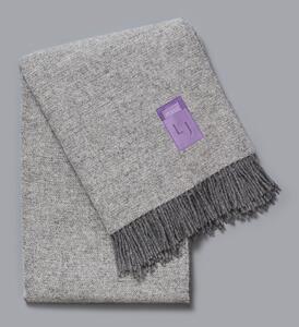 Lejaan Pléd Classic Wool 140 x 200 cm Tmavě šedá