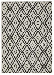 NORTHRUGS - Hanse Home koberce Kusový koberec Twin-Wendeteppiche 103134 schwarz creme - 80x150 cm