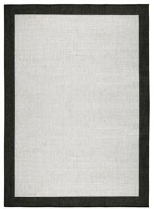 NORTHRUGS - Hanse Home koberce AKCE: 80x250 cm Kusový koberec Twin-Wendeteppiche 103105 creme schwarz – na ven i na doma - 80x250 cm