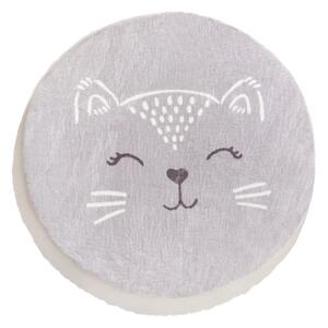 Dětský koberec SOFTY KITTY kruh