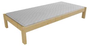 Vomaks Jednolůžková postel VMK014A Rozměr: 100 x 200 cm, Barva: surové dřevo
