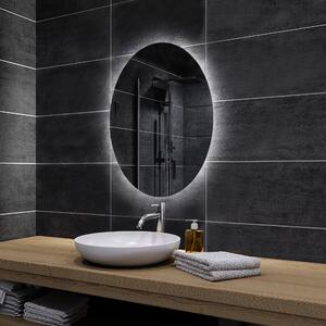 Koupelnové zrcadlo s LED podsvícením TOKYO šířka/výška: 50x70 cm