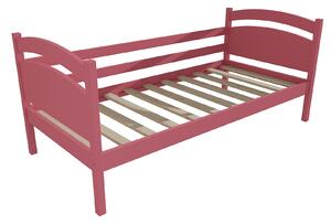 Vomaks Dětská postel DP 026 Rozměr: 70 x 160 cm, Barva: barva růžová