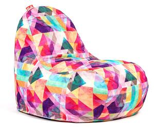 Tuli Sedací vak Relax Snimatelný potah - Polyester Vzor Fresh