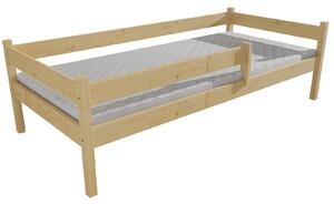Vomaks Dětská postel DP 027 se zábranou Rozměr: 90 x 160 cm, Barva: moření olše
