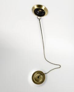Polysan CHARLESTON volně stojící vana 188x80x69 cm, nohy bronz, bílá, 38132