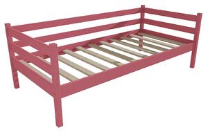 Vomaks Dětská postel DP 028 Rozměr: 70 x 160 cm, Barva: barva růžová