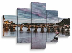 Obraz Karlova mostu (125x70 cm)