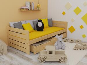 Vomaks Dětská postel DP 030 Rozměr: 90 x 160 cm, Barva: moření olše