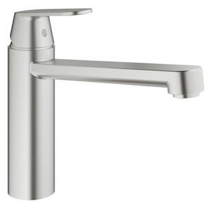 Dřezová baterie GROHE Eurosmart Cosmopolitan s otočným raménkem supersteel 30193DC0