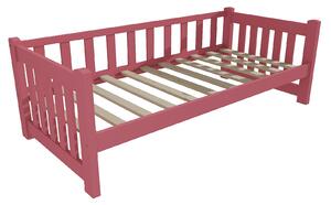 Vomaks Dětská postel DP 035 Rozměr: 70 x 160 cm, Barva: barva růžová