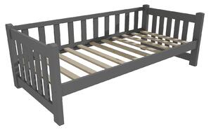 Vomaks Dětská postel DP 035 Rozměr: 70 x 160 cm, Barva: barva šedá