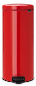 Brabantia Pedálový koš NewIcon 30L zářivě červená