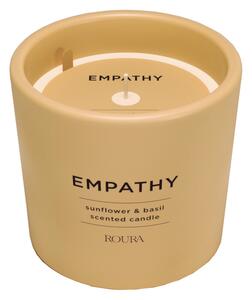 ROURA Empathy - Sunflower & Basil Vonná svíčka, 250 g