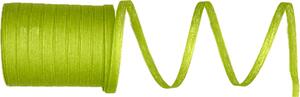 Stuha vázací bavlněná BOBINE COTON GREEN zelená 5mm x 25m (1,16Kč/m)