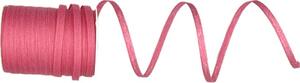 Stuha vázací bavlněná BOBINE COTON PINK růžová 5mm x 25m (1,16Kč/m)