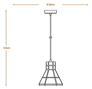 Závěsné svítidlo LEDVANCE Concrete Bim, beton, tmavě šedá barva