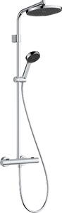 Hansgrohe Activera S sprchová sada na stěnu s termostatem s dešťovou sprchou chrom 28078000