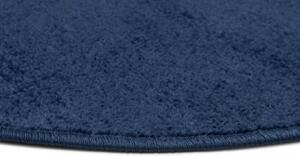 Makro Abra Kulatý koberec jednobarevný MONO 6365A NAVY tmavě modrý Rozměr: průměr 80 cm