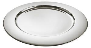 PIATTO Dekorační talíř - stříbrná