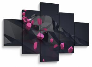 Obraz 3D abstrakce (125x70 cm)