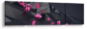 Obraz 3D abstrakce (170x50 cm)