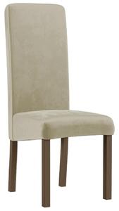 Jídelní židle MADRIT | 46 cm | béžová | lefkas nohy
