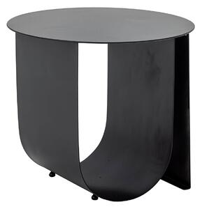 Kovový odkládací stolek bodhi Ø 43 x 38 cm černý