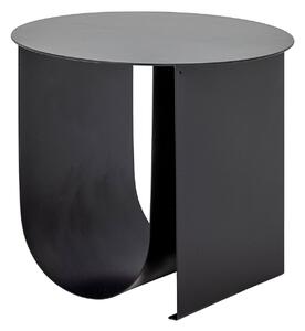 Kovový odkládací stolek bodhi Ø 43 x 38 cm černý