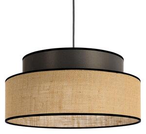 Lustr na lanku BOHO 1xE27/60W/230V pr. 40 cm hnědá/béžová