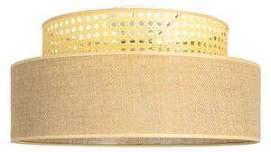 Stropní svítidlo BOHO 1xE27/60W/230V pr. 40 cm ratan