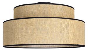 Stropní svítidlo BOHO 1xE27/60W/230V pr. 40 cm béžová