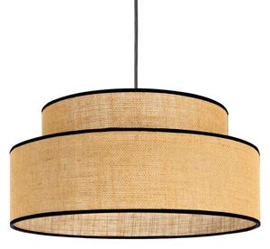 Lustr na lanku BOHO 1xE27/60W/230V pr. 40 cm béžová