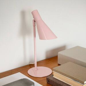 Dyberg Larsen stolní lampa DL12 Mini, růžová, E14, kov, Fialová / růžová / barva růže, Obývací pokoj / jídelna, kov, Skandinávský