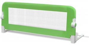 Bezpečnostní zábrana k postýlce 102 x 42 cm zelená