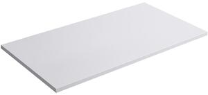 Deska pod umyvadlo Navira Slim - bílá matná - 80x46x1,8 cm