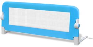 Bezpečnostní zábrana k postýlce 102 x 42 cm modrá