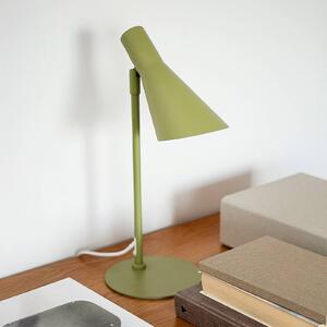 Dyberg Larsen stolní lampa DL12 Mini, zelená, E14, kov, Zelená, Obývací pokoj / jídelna, kov, Skandinávský