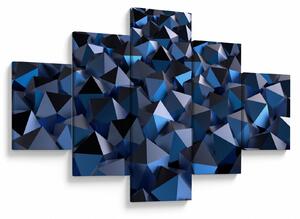 Obraz abstrakce (125x70 cm)