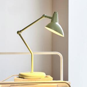 Dyberg Larsen stolní lampa Vela, mátová, výška 45 cm, Zelená, Obývací pokoj / jídelna, kov, Skandinávský