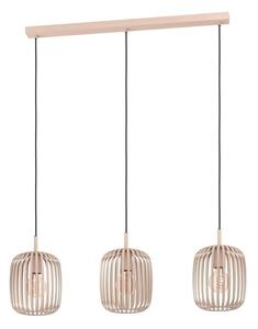 Eglo 900497 ROMAZZINA - Závěsné kovové svítidlo v kovové barvě, 3x E27, 90cm (Moderní závěsné svítidlo nejen nad jídelní stůl)