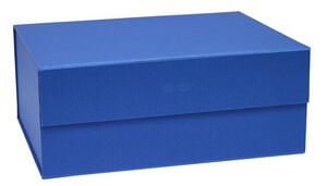 Modrý kartonový úložný box s víkem 33x25x15 cm Hako – OYOY Living Design