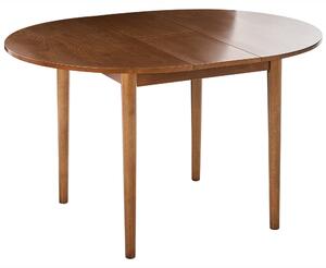 Rozkládací jídelní stůl ECHO Tmavý dub 107/137 cm 107 cm