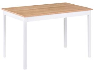 Jídelní stůl HOUSTON Světlý dub 125 cm 75 cm