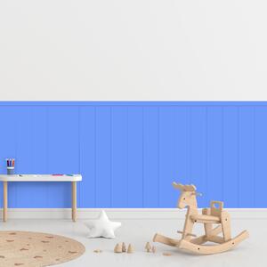 PIPPER. Textilní samolepící tapeta - Obdélník - Modrá barva Barva: Tmavá, Velikost: 100cm