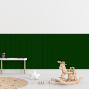 PIPPER. Textilní samolepící tapeta - Obdélník - Lahvově zelená barva Barva: Tmavá, Velikost: 100cm