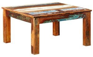 Konferenční stolek čtvercový recyklované dřevo