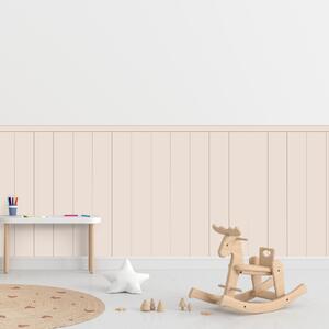 PIPPER. Textilní samolepící tapeta - Obdélník - Hnědá barva Barva: Bledá, Velikost: 100cm